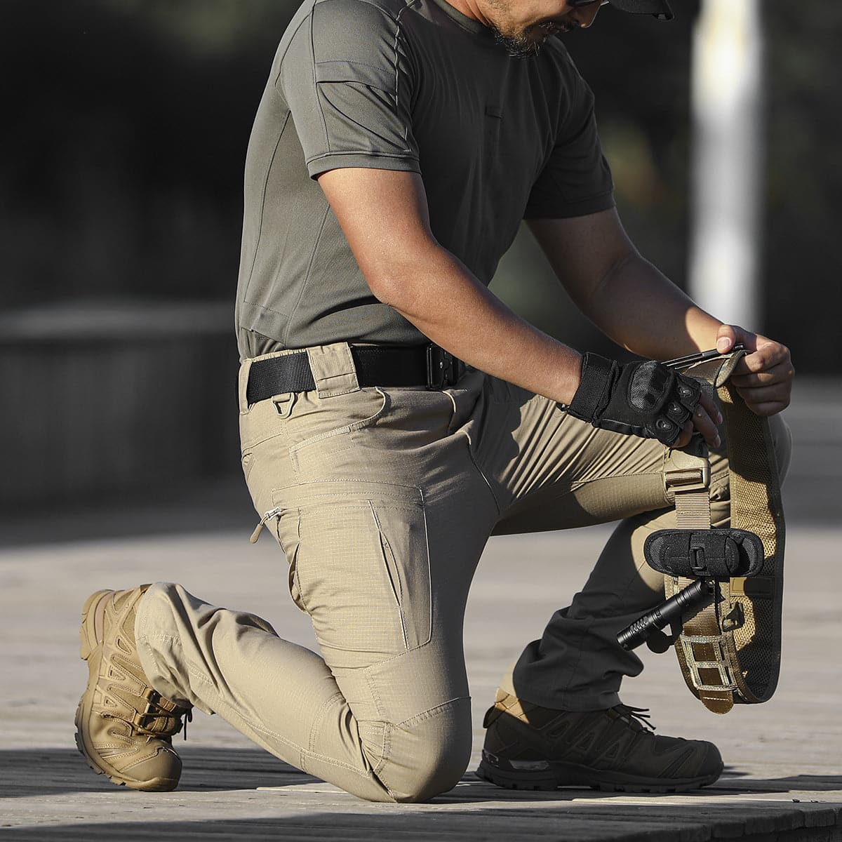 Tactical Resistant Outdoor Hunting Climing Nylon Cargo Pants - X5